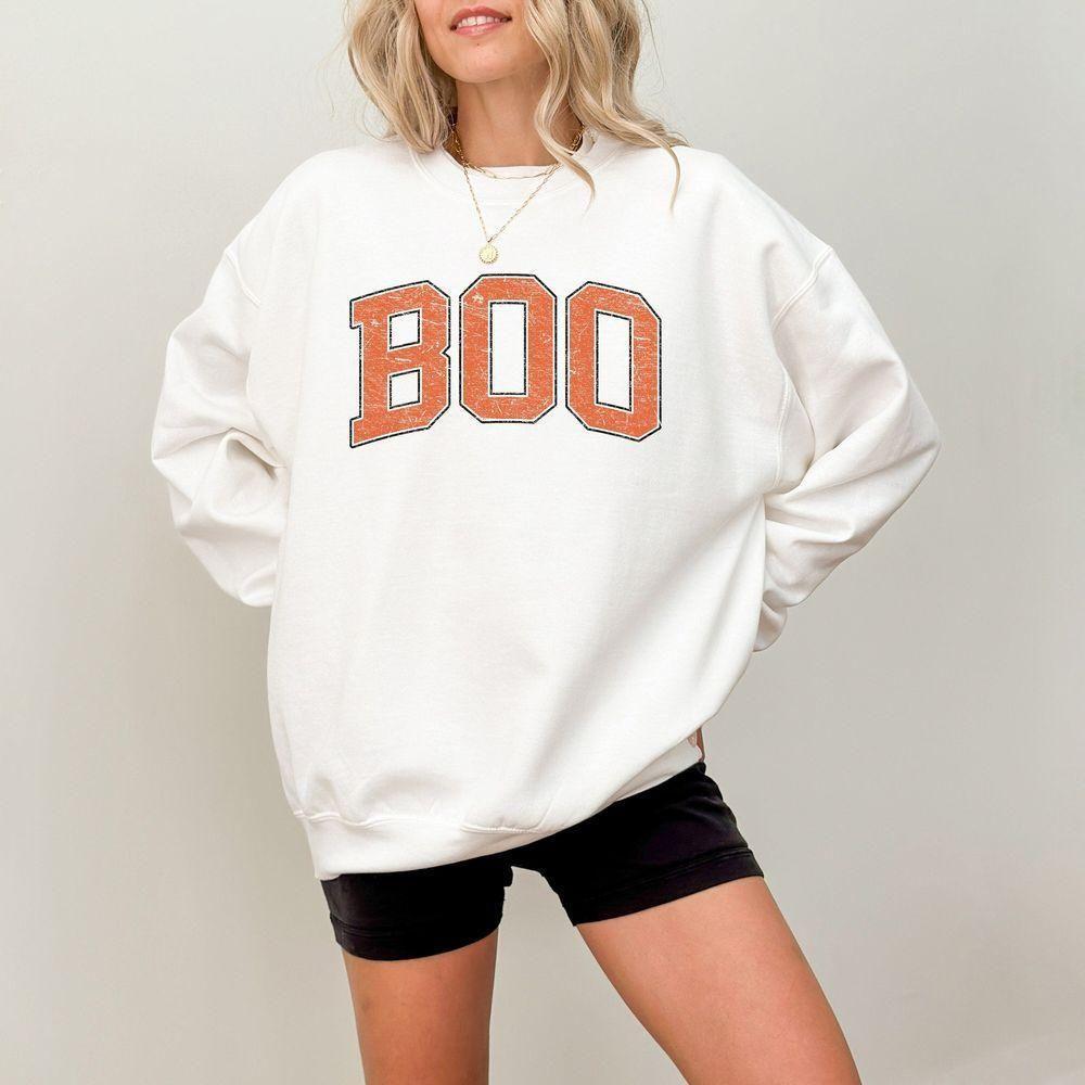 Retro Boo Varsity Letters Vuitino Apparel
